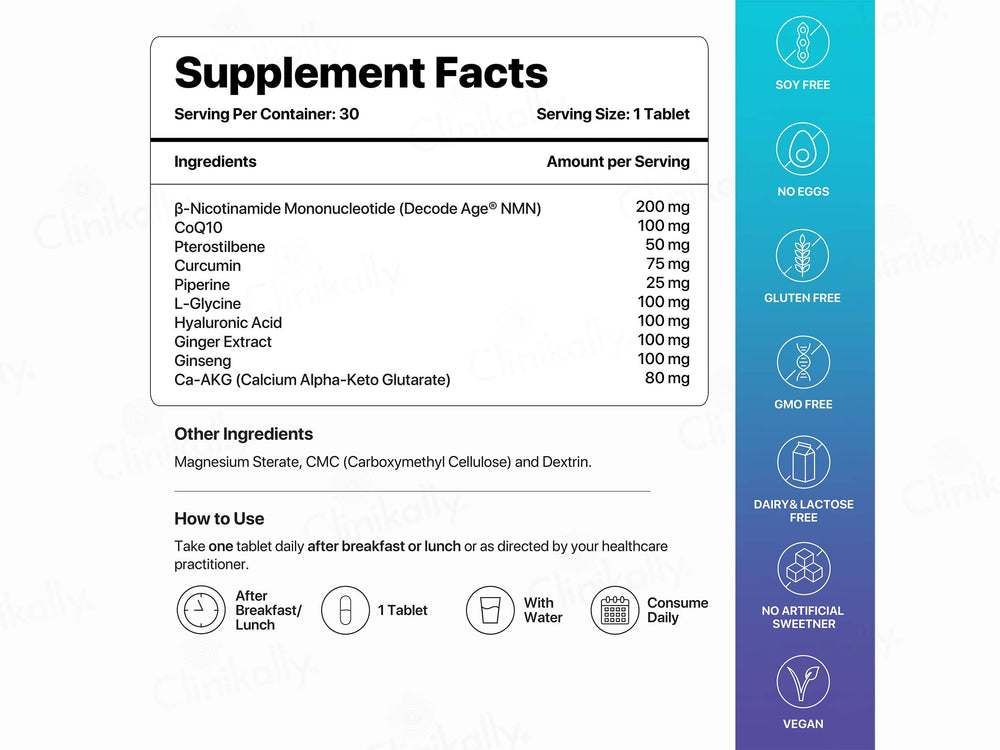 Decode Age LongeVit Vegan Tablet