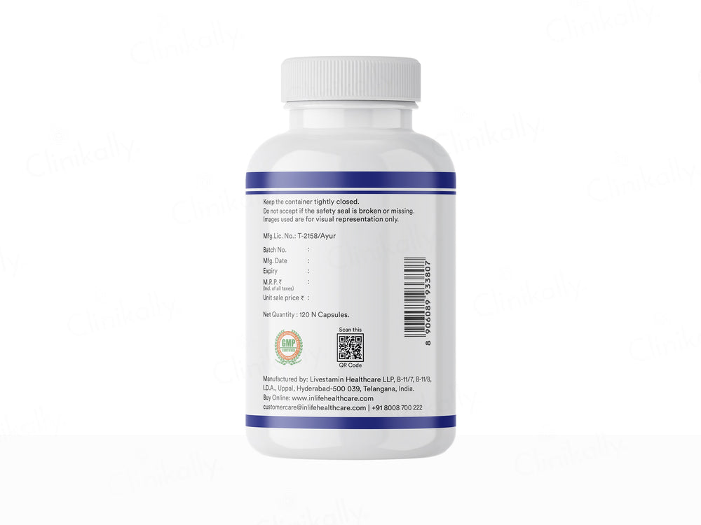 Inlife Grape Seed Extract 400mg Vegetarian Capsule