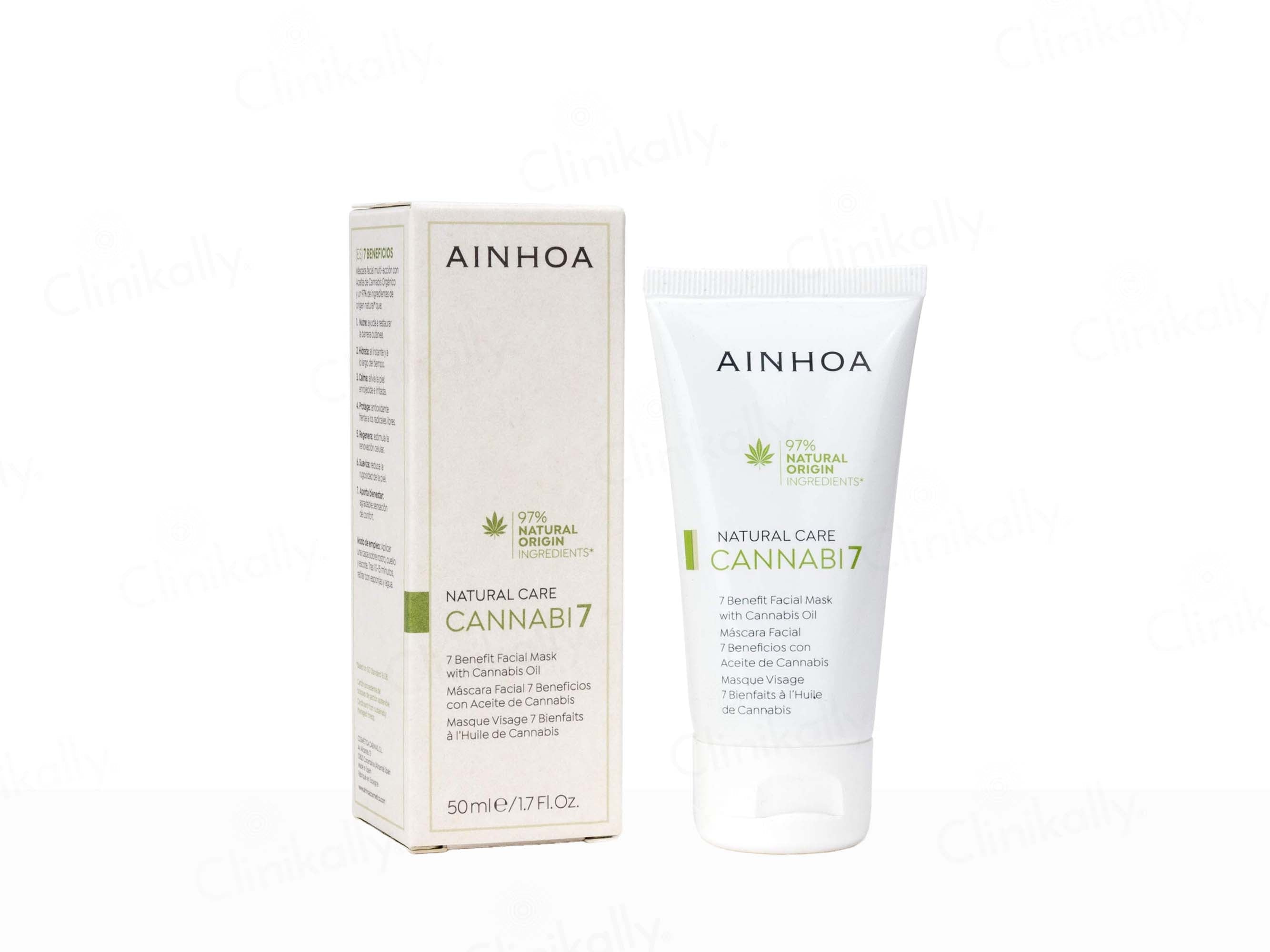 Ainhoa Cannabi 7 Benefit Facial Mask with Cannabis Oil