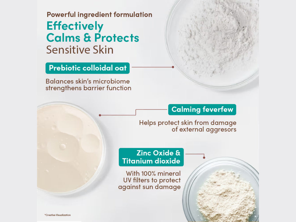 Aveeno Calm+ Restore Nourishing Daily Moisturiser Sheer Tint SPF 30