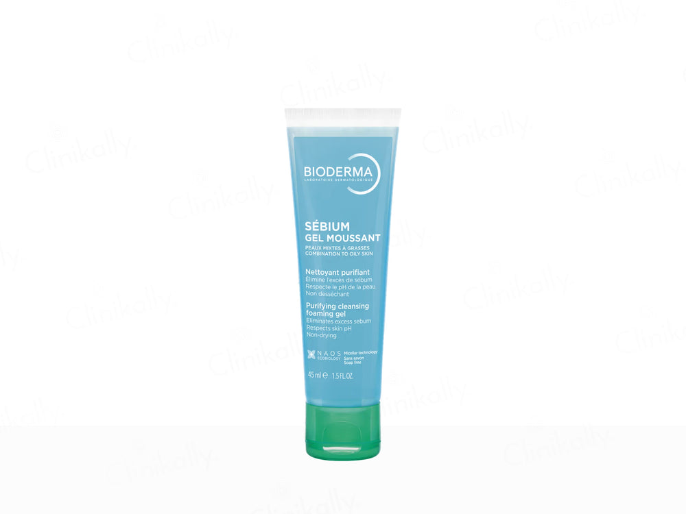 Bioderma Sebium Gel Moussant Purifying Cleansing Foaming Gel test2