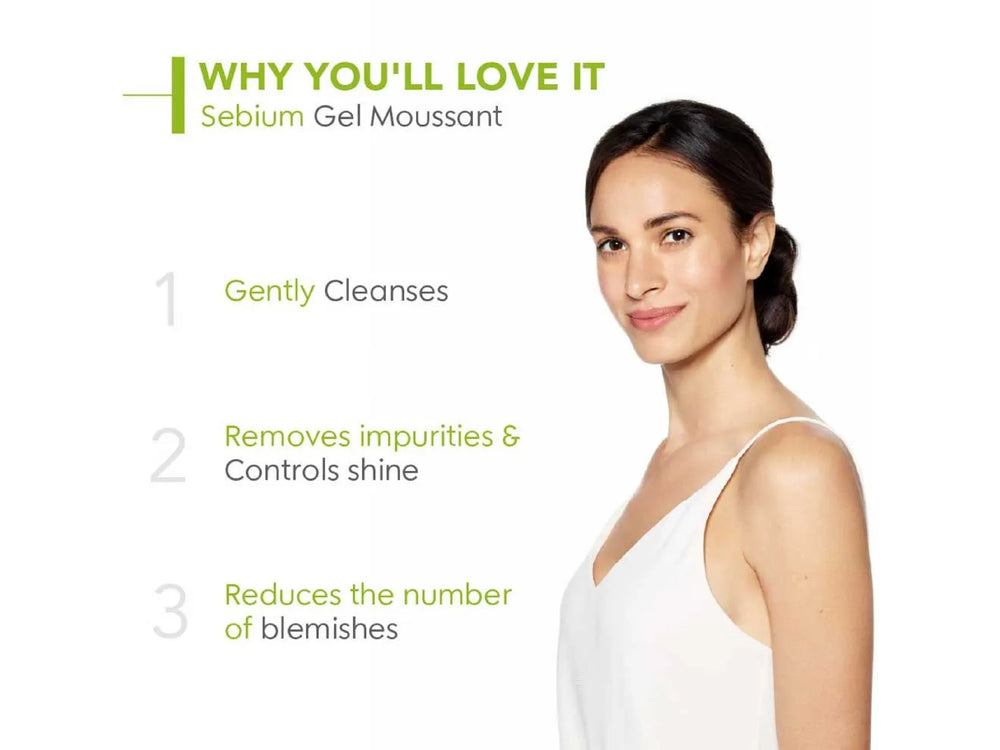 Bioderma Sebium Gel Moussant Purifying Cleansing Foaming Gel test2