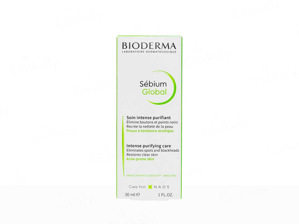 Bioderma Sebium Global Moisturizer For Oily Acne-Prone Skin