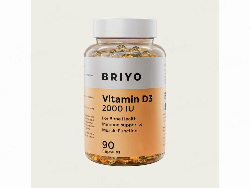 Briyo Vitamin D3 2000 IU Capsule