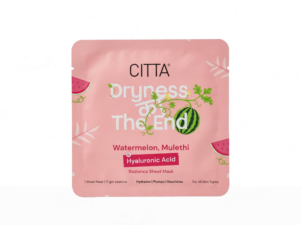 CITTA Dryness Ka The End Hydrating Face Sheet Mask