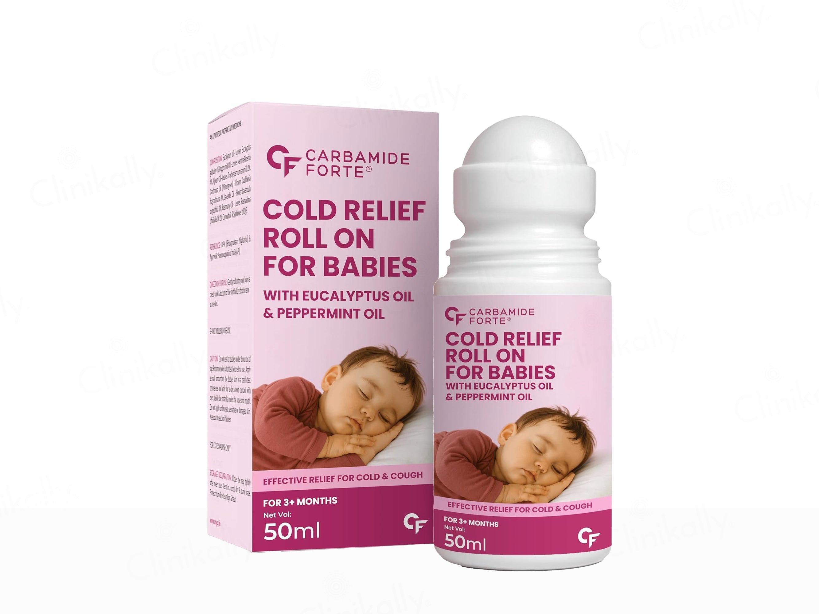 Carbamide Forte Cold Relief Roll-On For 3+ Months Babies