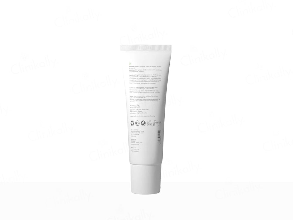 Ceuticoz Clear Zinc Tinted Sunscreen Gel SPF 50+ PA++++ (Bronze)