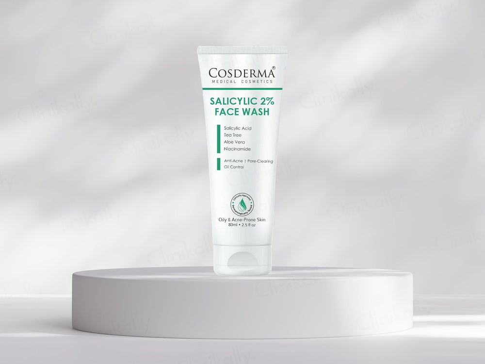 Cosderma 2% Salicylic Acid Pore-Cleansing Anti-Acne Face Wash