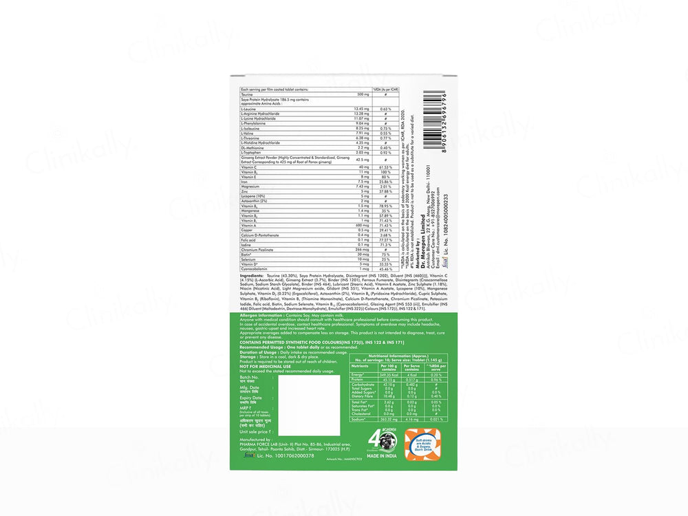 Dr. Morepen Daily Nutraceutical Tablet For Adults
