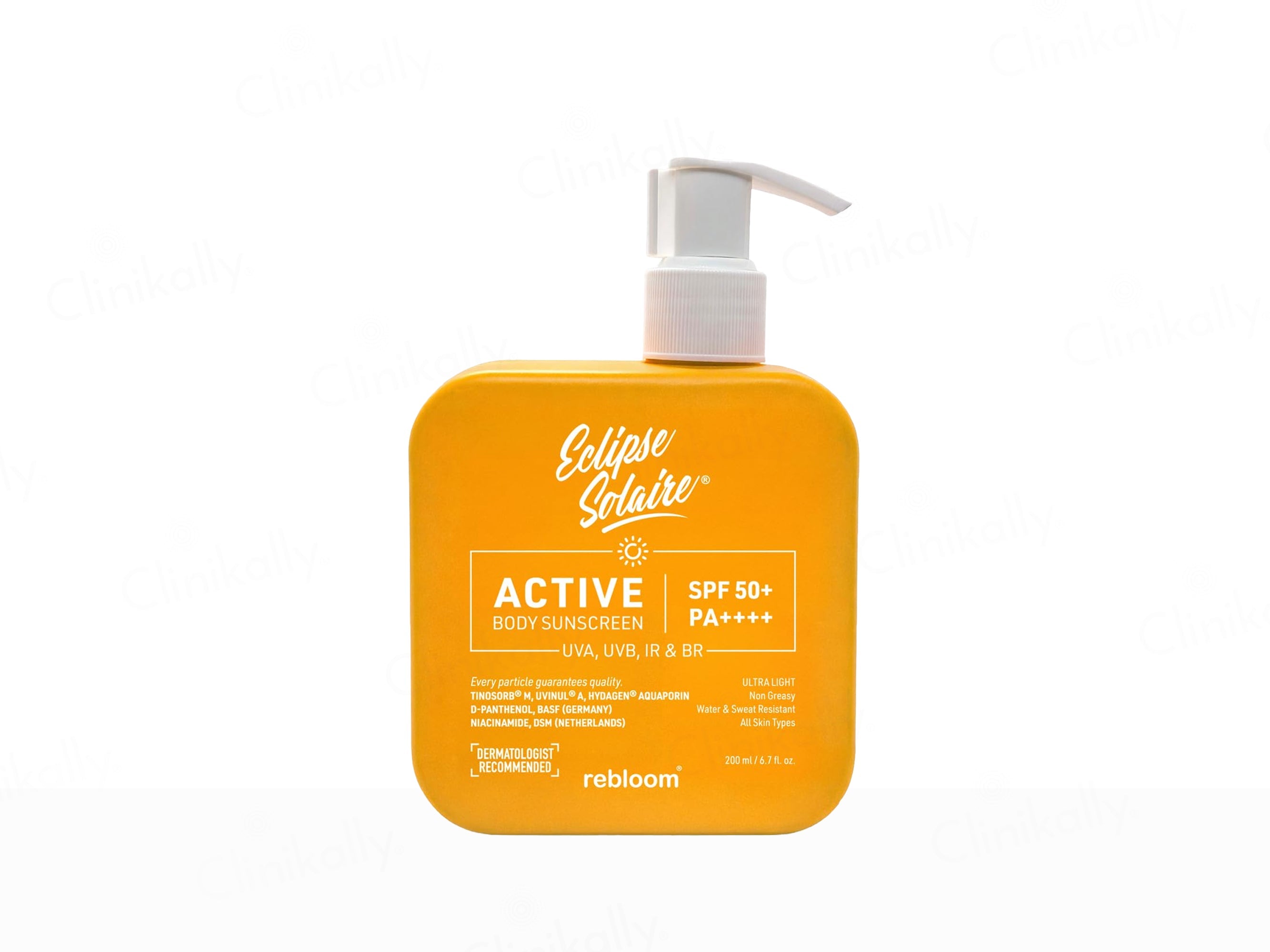 Eclipse Solaire Active Body Sunscreen SPF 50+ PA++++