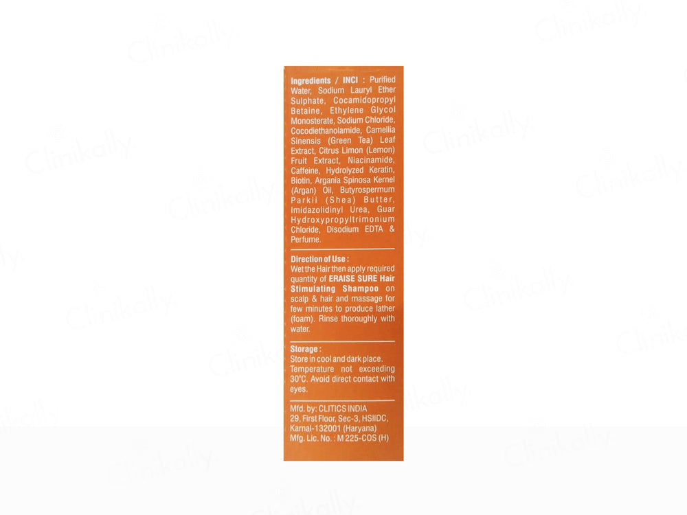 Eraise Sure Hair Stimulating Shampoo