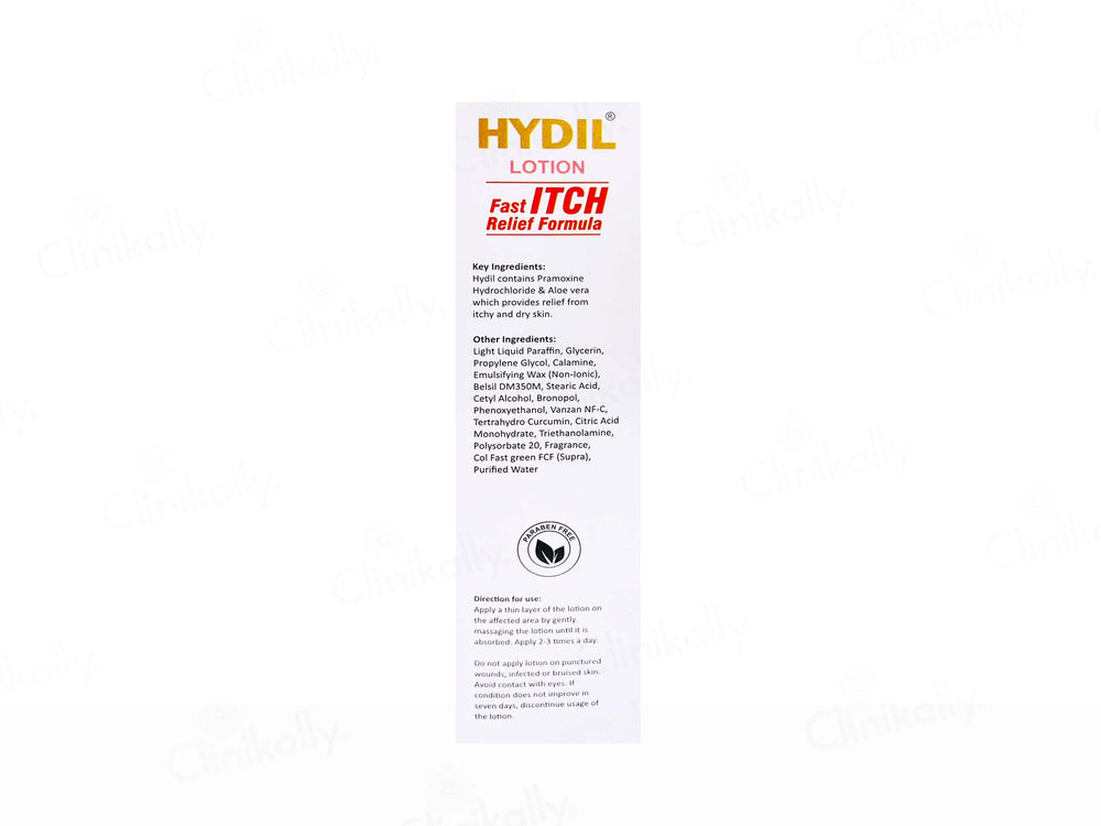 Hydil Itch Relief Lotion