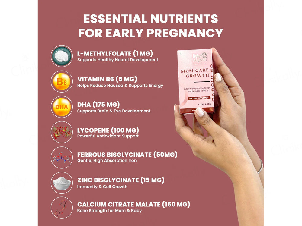 IMeMyself Mom Care Growth Dietary Supplement Vegetarian Capsule