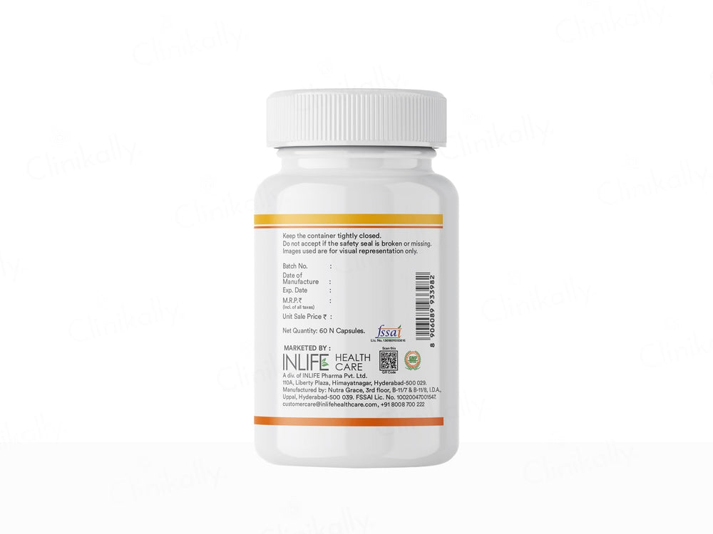 Inlife Gold-Tri.E Tocotrienol + Flaxseed Oil Liquid Filled Veg Capsule