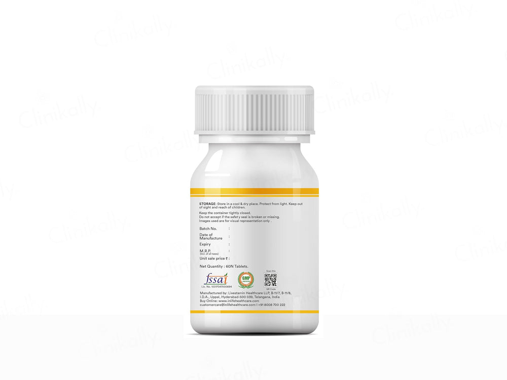 Inlife High Strength Glucosamine Chondroitin MSM 4000mg Nutraceutical Veg Tablet