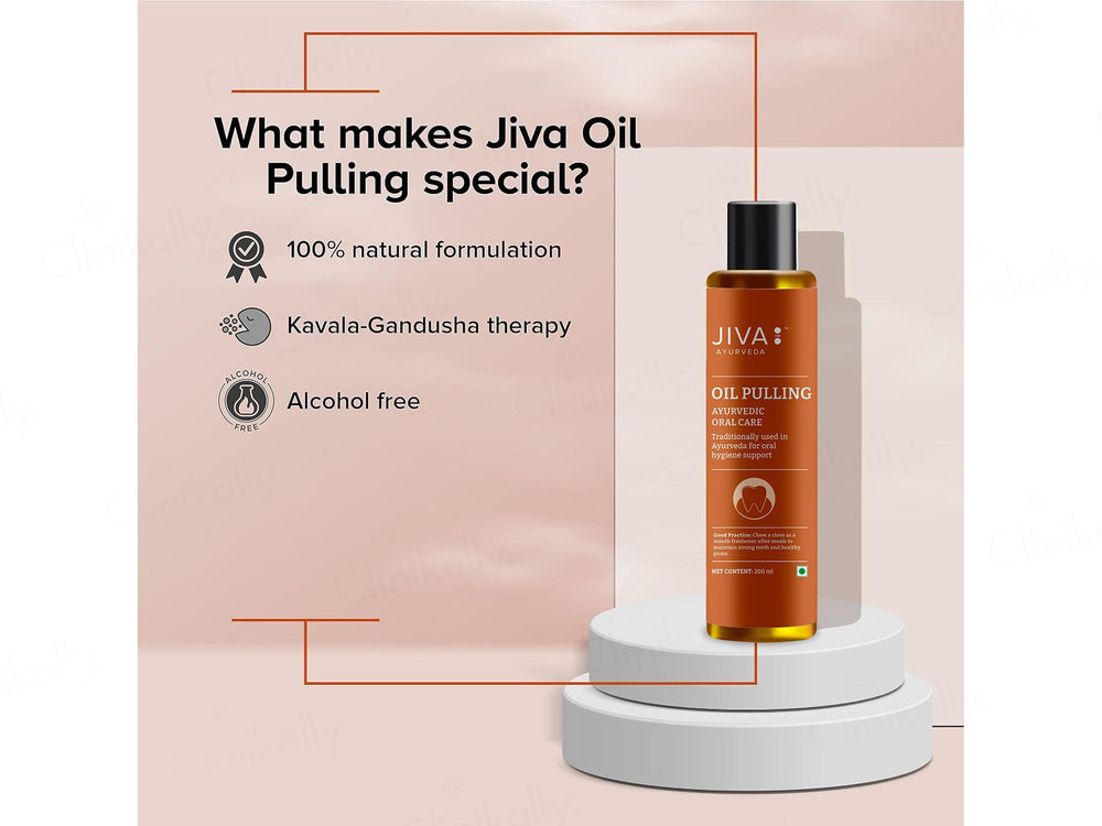Jiva Ayurveda Oil Pulling Oral Care Oil