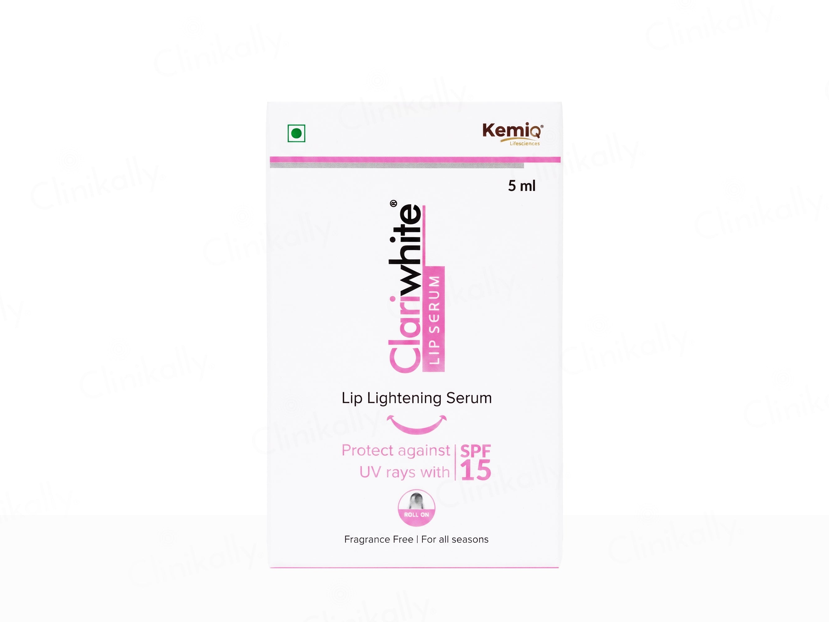 Kemiq Clariwhite Lip Lightening Roll-On Serum SPF 15