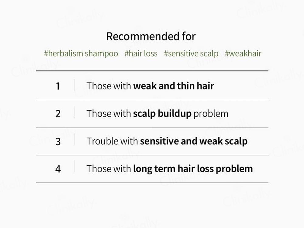Lador Herbalism Scalp & Hair Nourishment Shampoo
