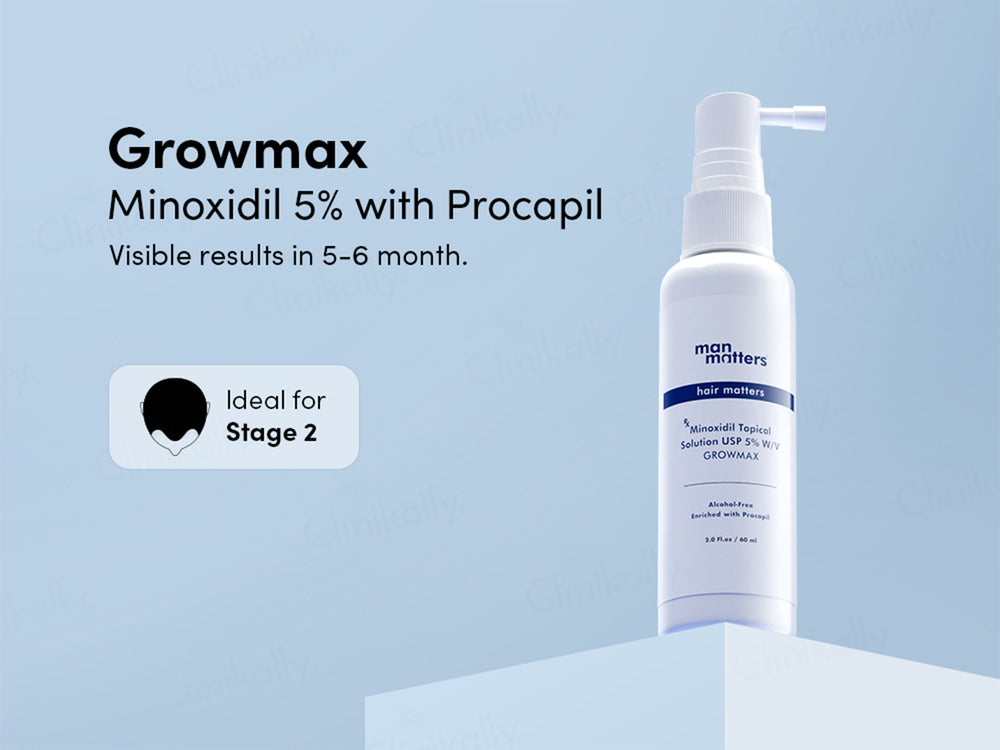 Man Matters Growmax 5% Hair Topical Solution
