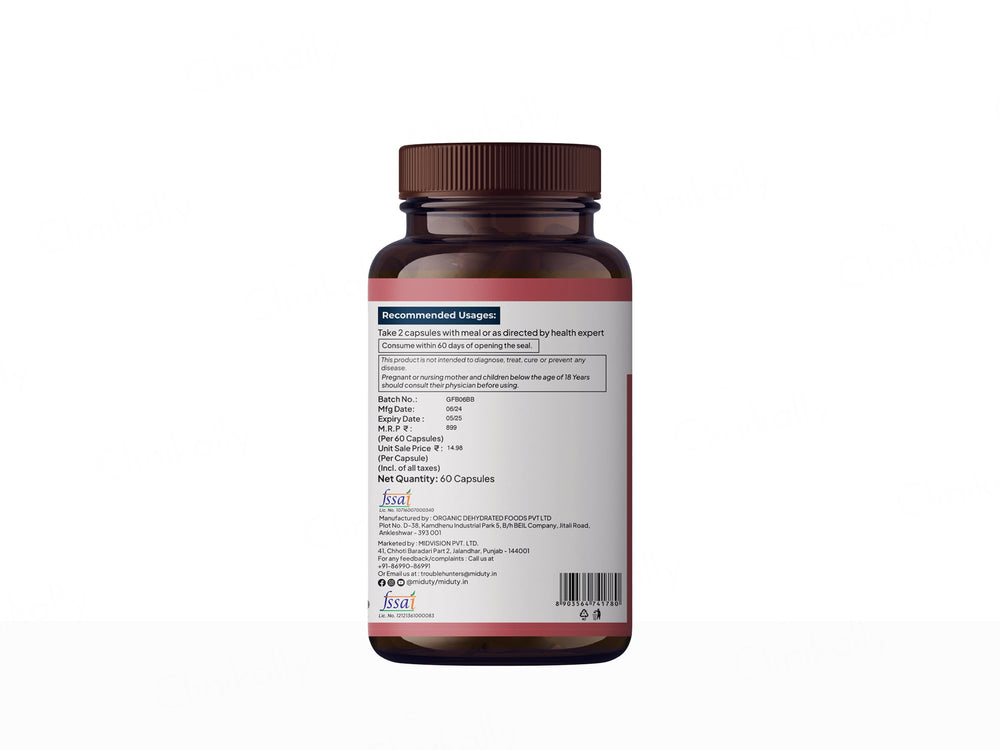 Miduty Organic Blood Builder Capsule