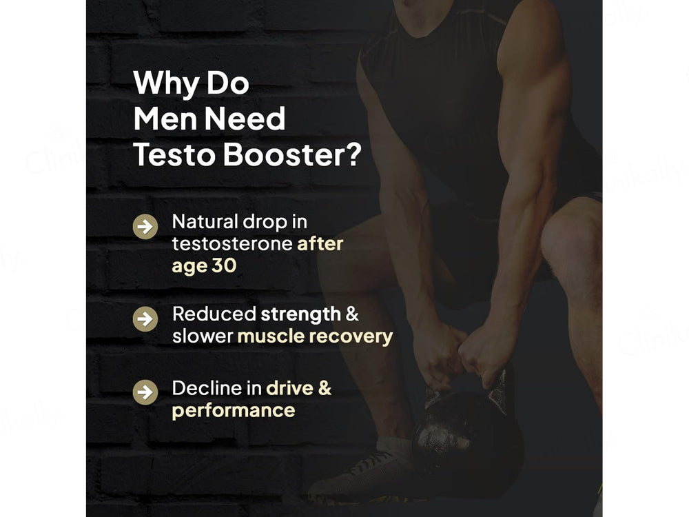 Miduty TestoUP 5X Nutraceutical Veg Capsule