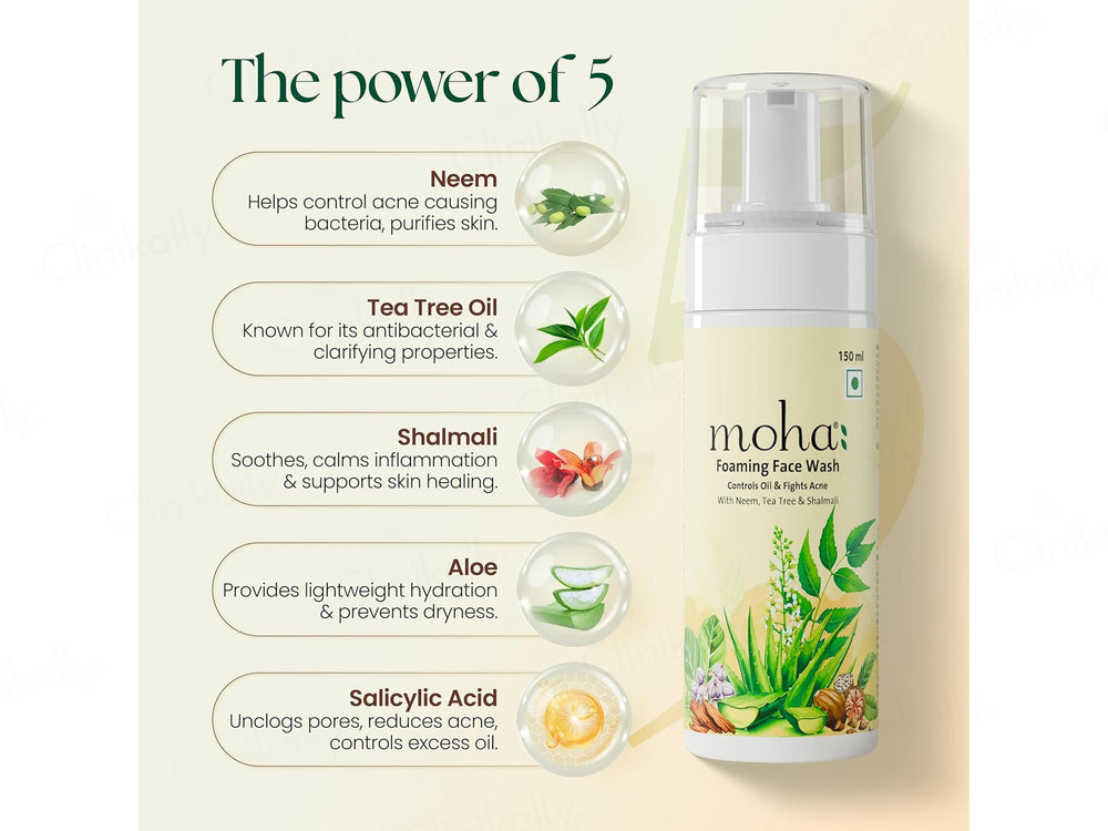 Moha: Foaming Face Wash
