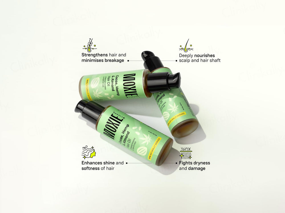 Moxie Beauty Cocoa, Hemp & Almond Hair Oil