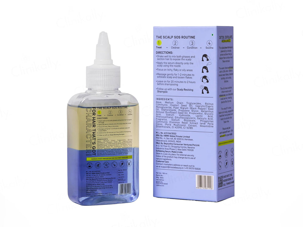 Moxie Beauty Dandruff Detox Pre-Wash Treatment Serum