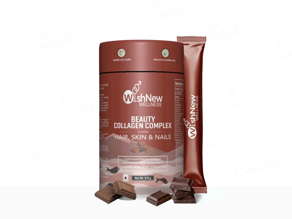 WishNew Wellness Beauty Collagen For Healthy Hair, Skin & Nails