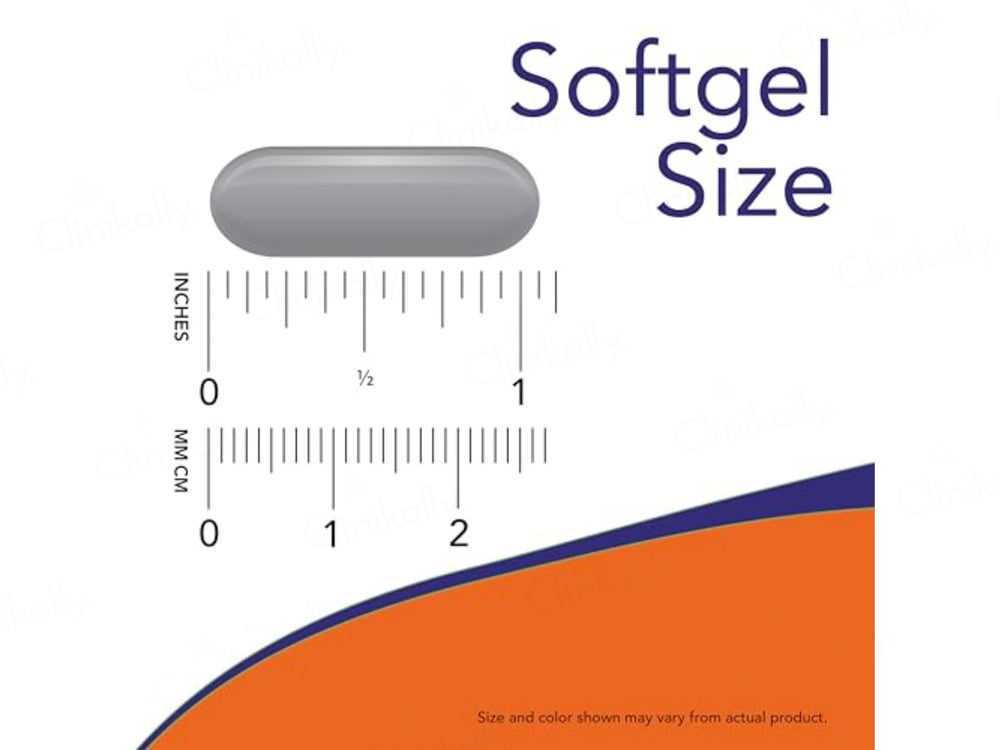 Now Foods Omega-3 Fish Oil Dietary Supplement Softgel