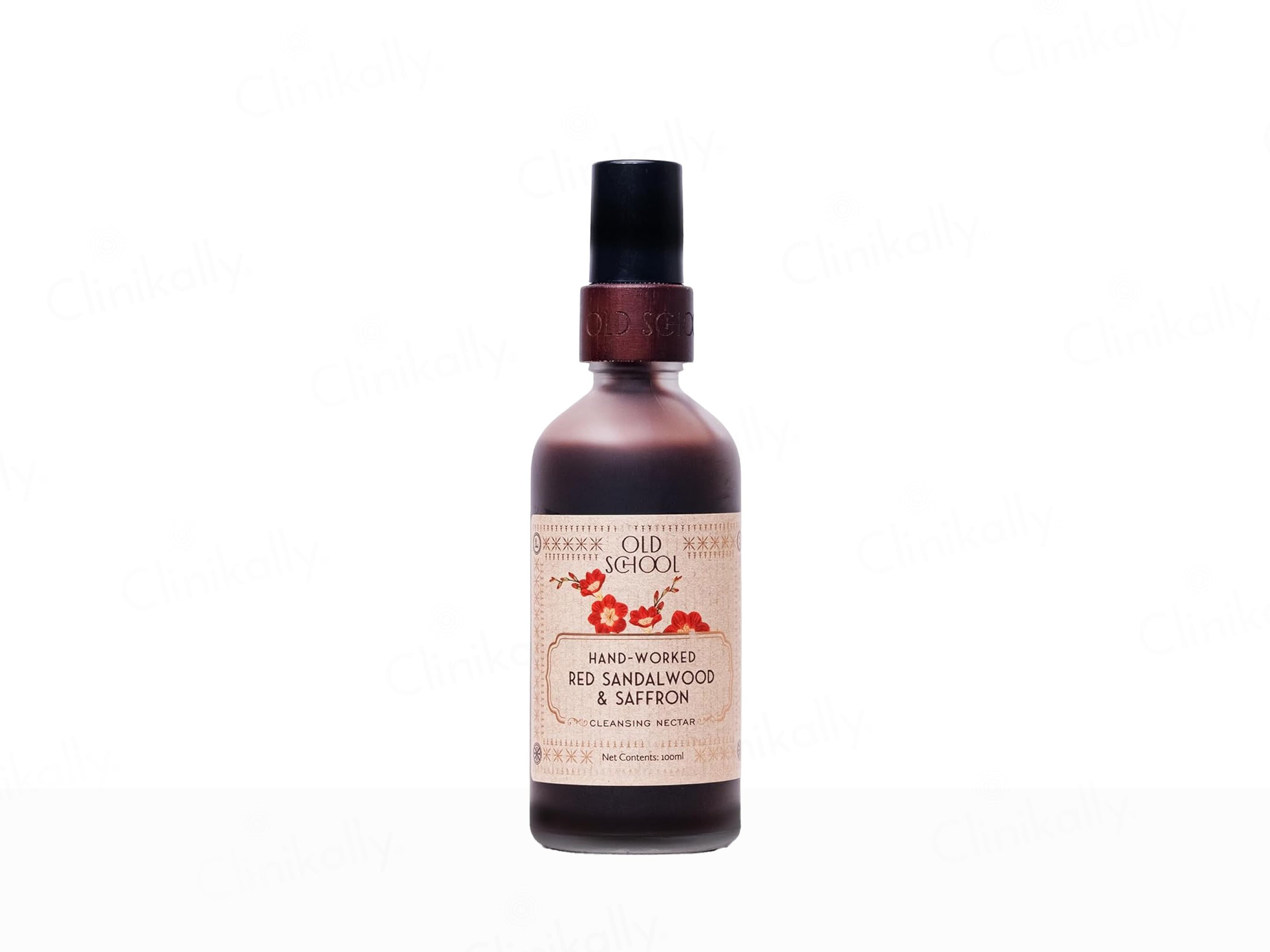 Old School Hand-Worked Red Sandalwood & Saffron Cleansing Nectar