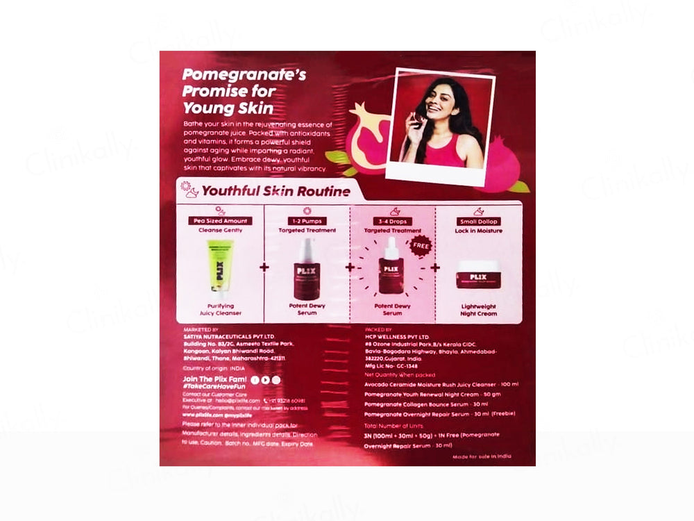 Plix Fruits + Actives Anti Aging Regime Kit