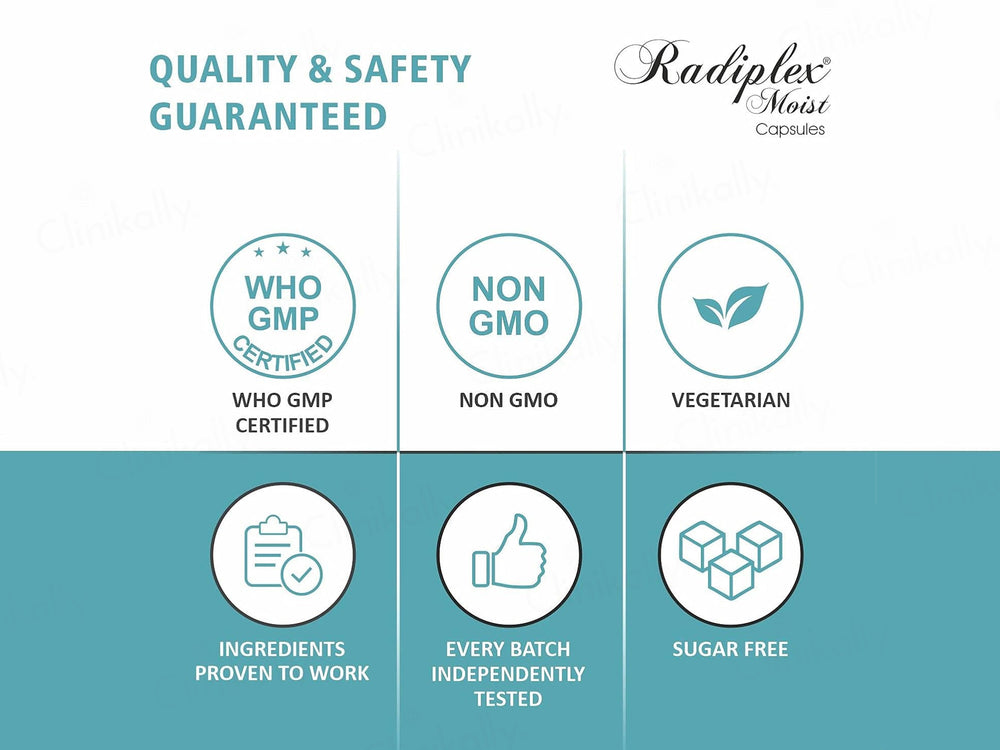 Radiplex Moist Skin Moisturising Capsule