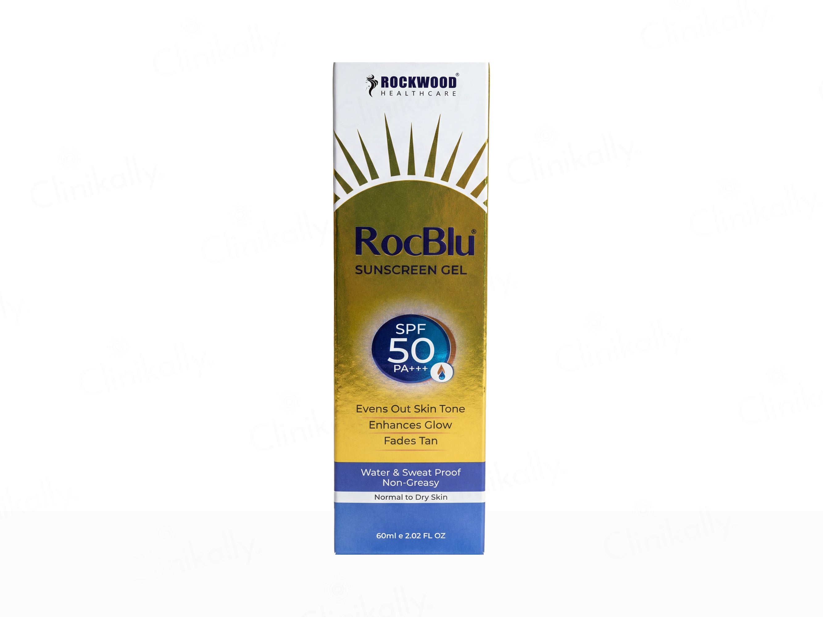 Rocblu Sunscreen Gel SPF 50 PA+++