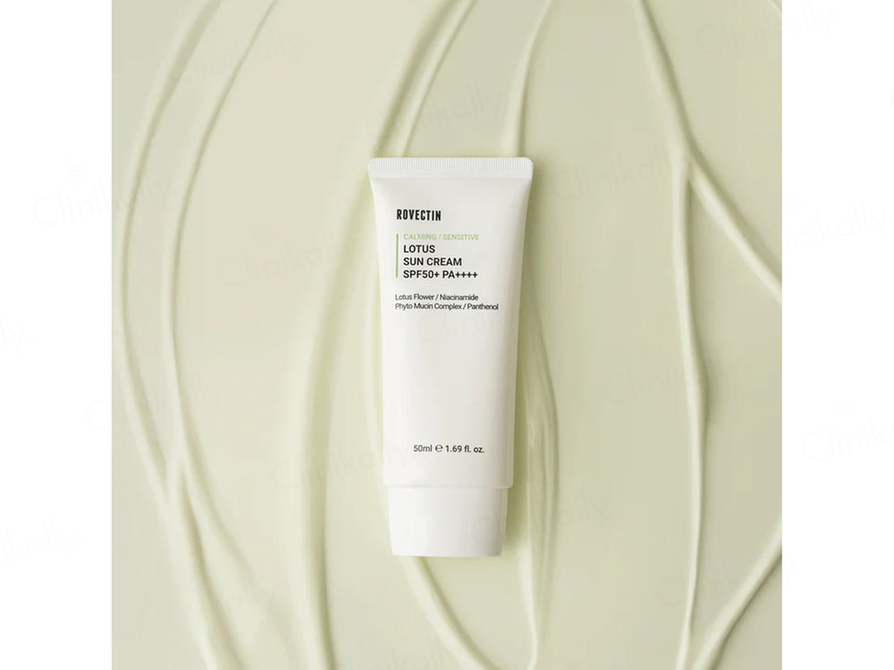 Rovectin Calming Lotus Sun Cream SPF 50+ PA++++