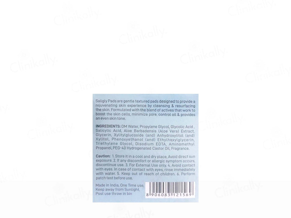 Saligly Complexion Resurfacing Pads