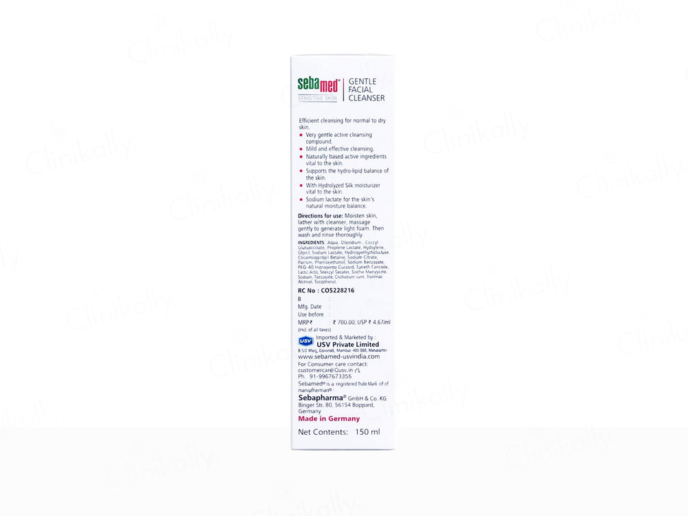 Sebamed Gentle Facial Cleanser For Normal To Dry Skin