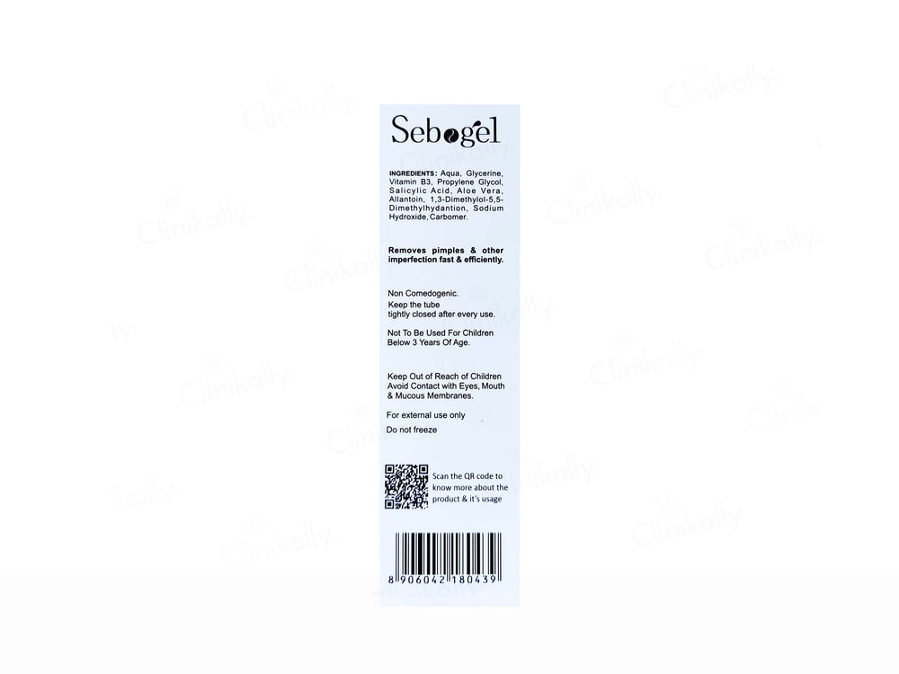Sebogel Salicylic Acid & Nicotinamide Gel