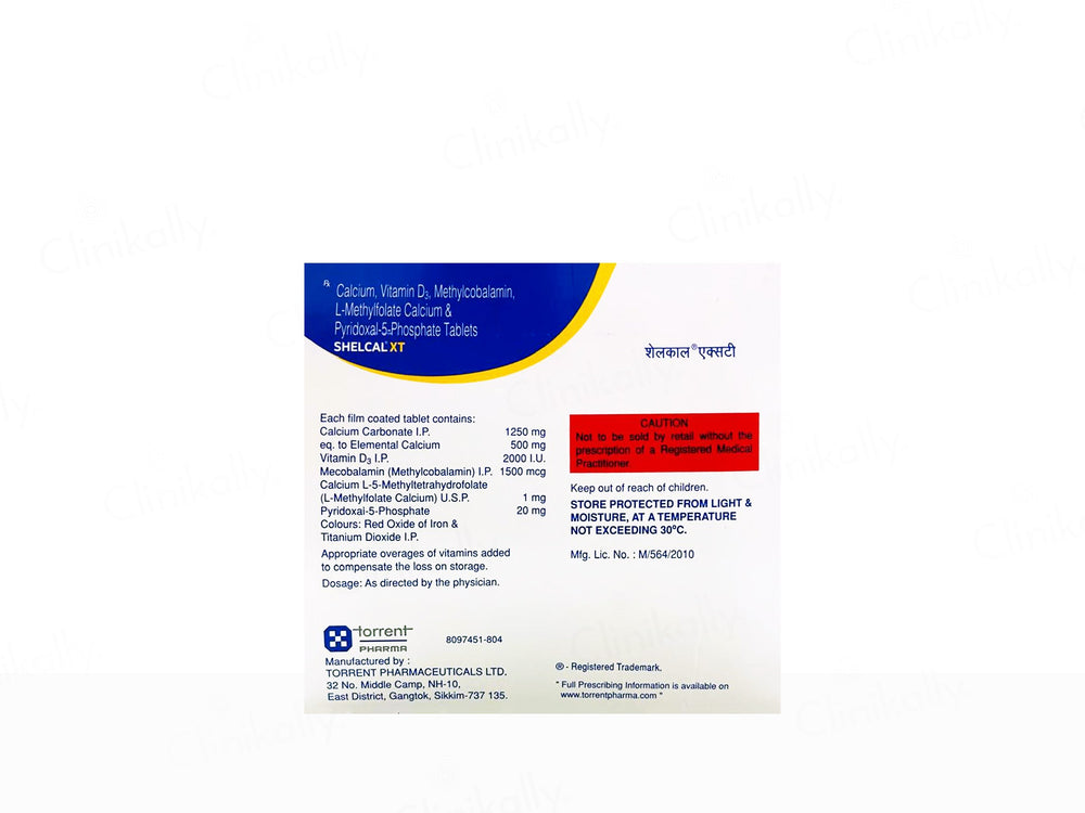 Shelcal XT Tablet