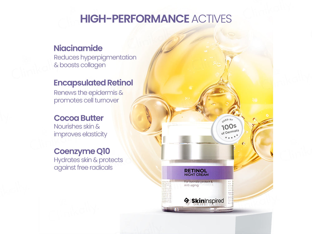 SkinInspired Retinol Anti-Aging Night Cream