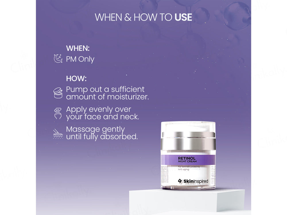SkinInspired Retinol Anti-Aging Night Cream