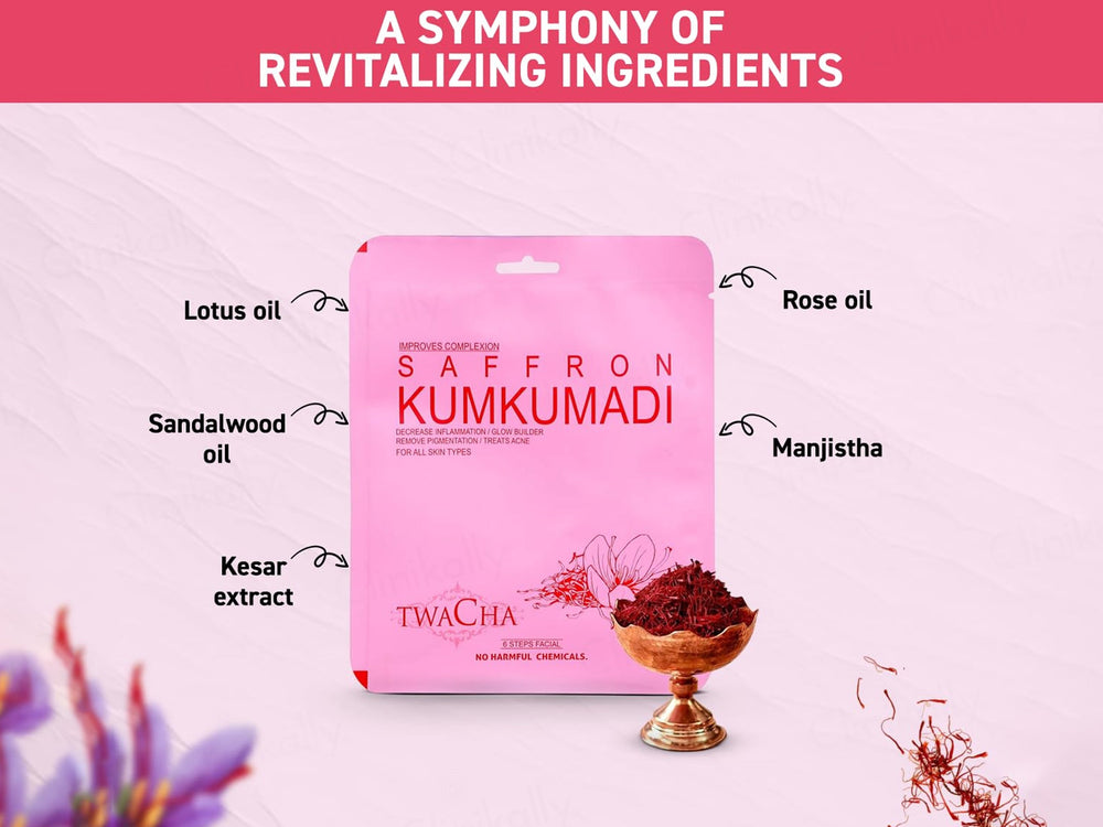 TWACHA Saffron Kumkumadi Facial Kit