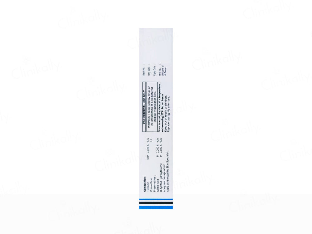 Tretin 0.025% Cream