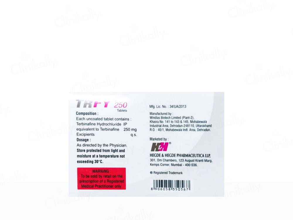 Trfy 250 Tablet