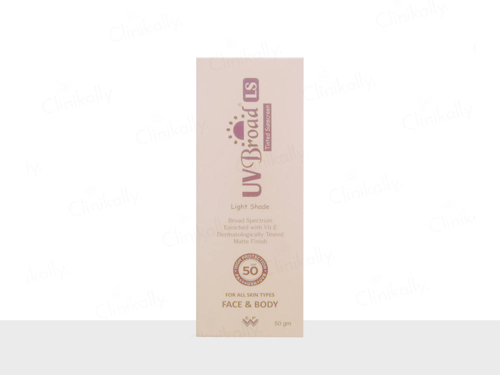 UV Broad LS Light Shade Tinted Sunscreen SPF 50 PA+++