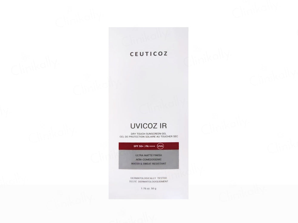Uvicoz IR Ultra Matte Finish Dry Touch Sunscreen Gel SPF 50+ PA++++