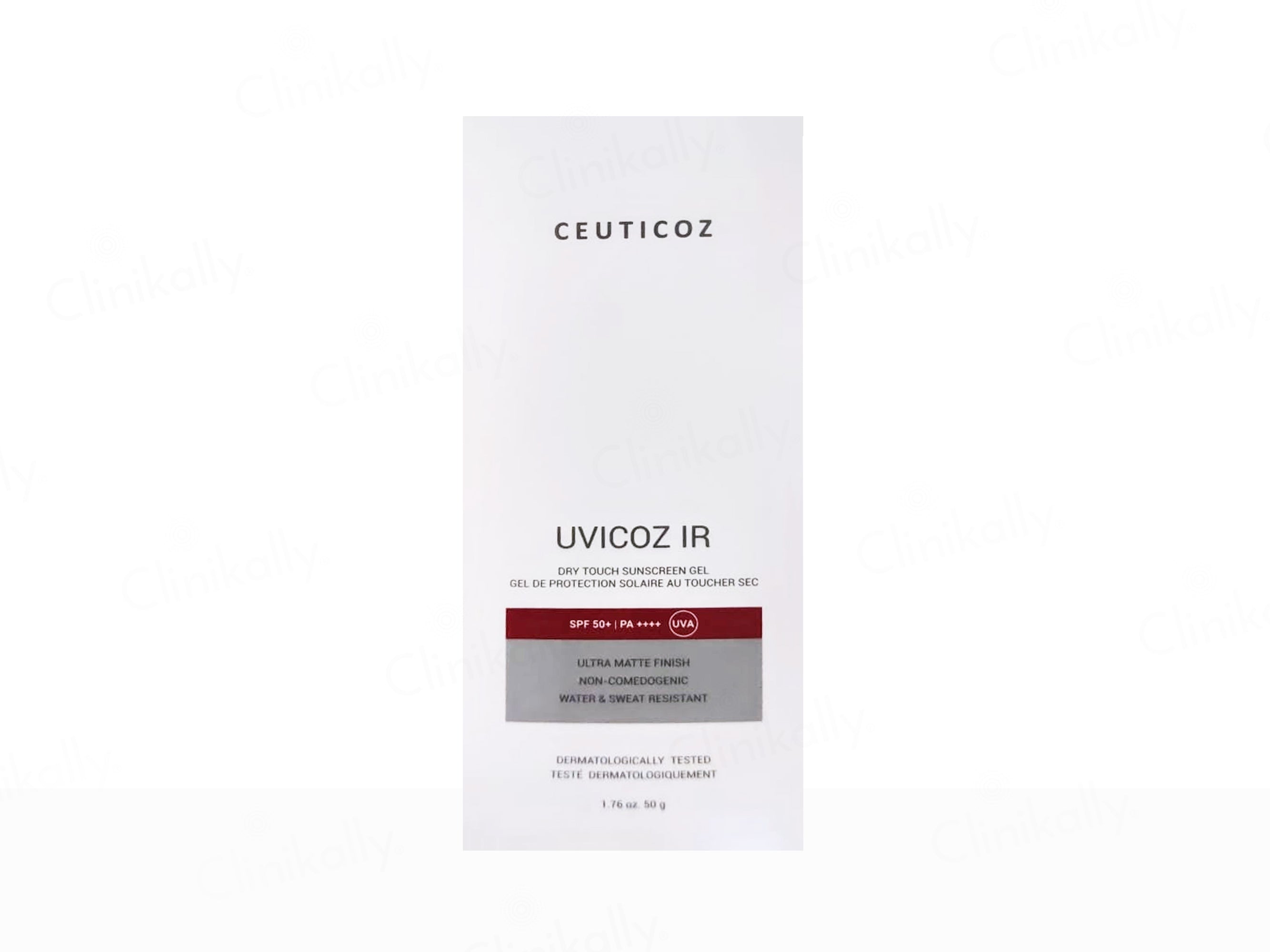 Uvicoz IR Ultra Matte Finish Dry Touch Sunscreen Gel SPF 50+ PA++++