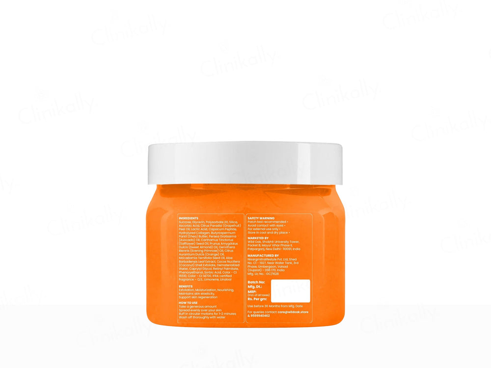 Wild Oak Vitamin C Shea Butter Sugar Body Scrub