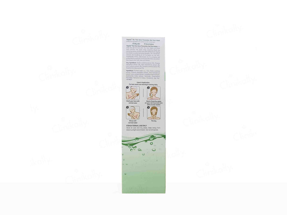 Vegetal Tea Tree Acne Prevention Gel Face Wash