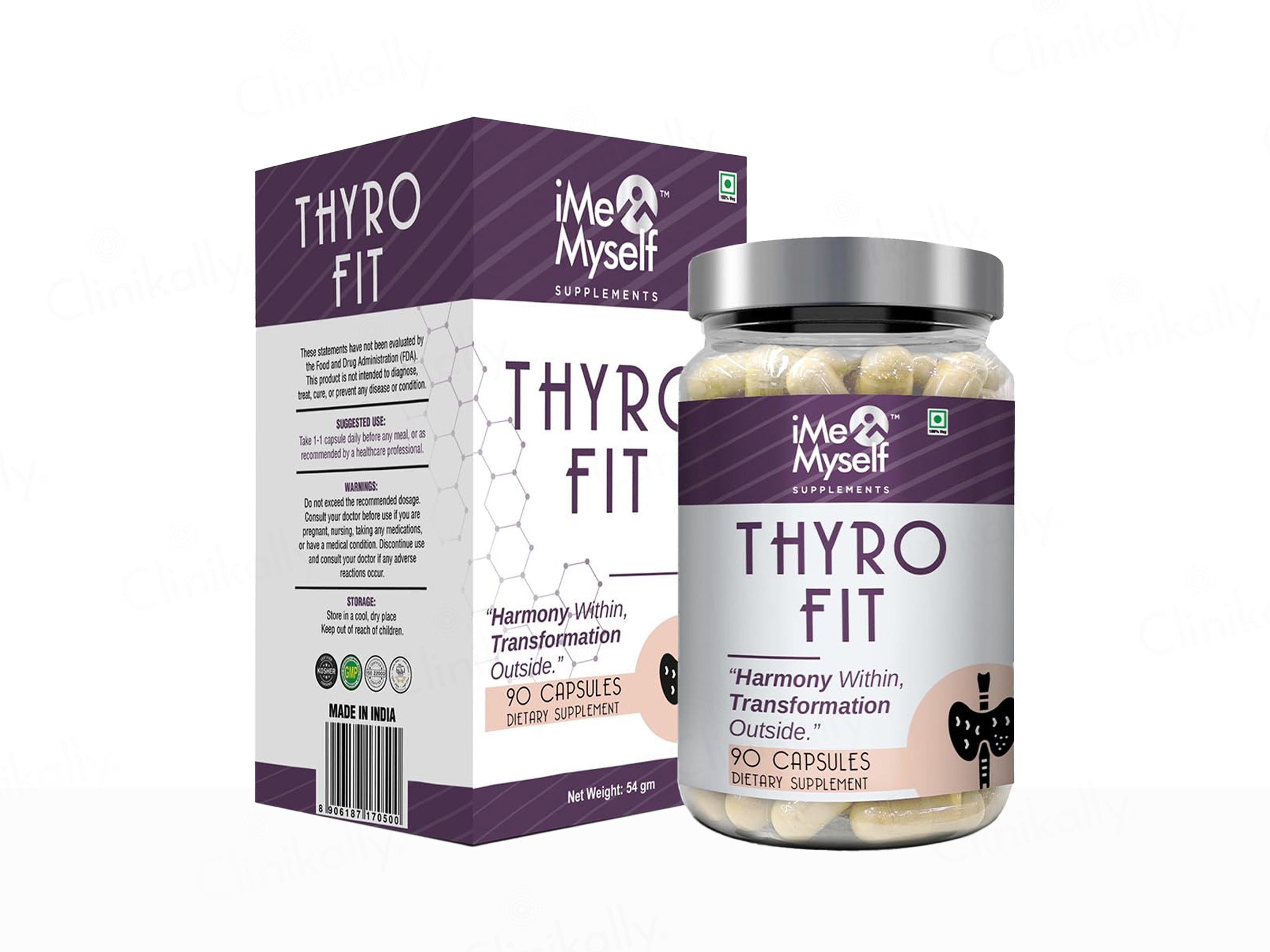 iMeMyself Thyro Fit Dietary Supplement Vegetarian Capsule